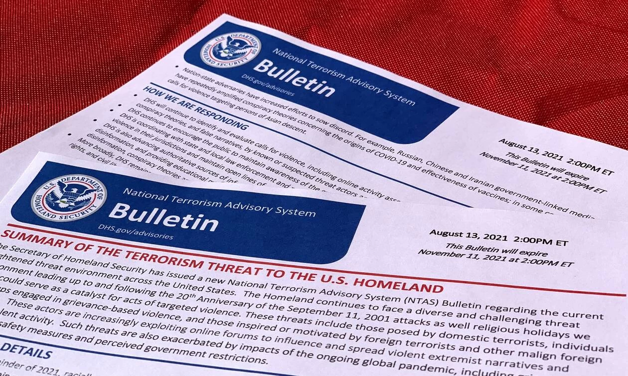 ΗΠΑ: Προειδοποίηση για «οξύ κλίμα τρομοκρατικής απειλής» εν όψει 11ης Σεπτεμβρίου